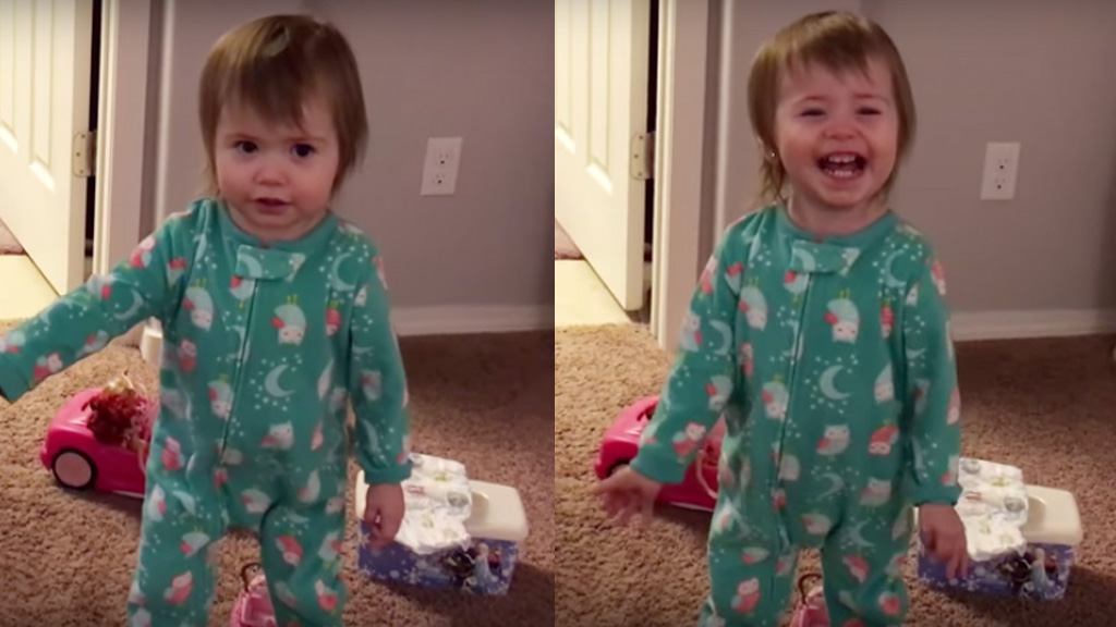 Little Girl’s Reaction To Something Embarrassing Is Great!