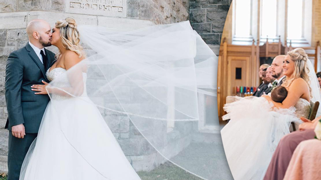 Great Response Over This Bride Breastfeeding At Her Wedding